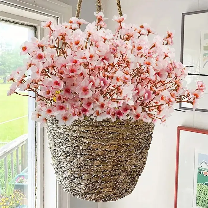 1/2 pièces fleur de cerisier artificielle