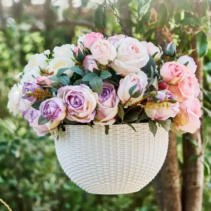E8BD – panier jardinière suspendu d'intérieur d'extérieur