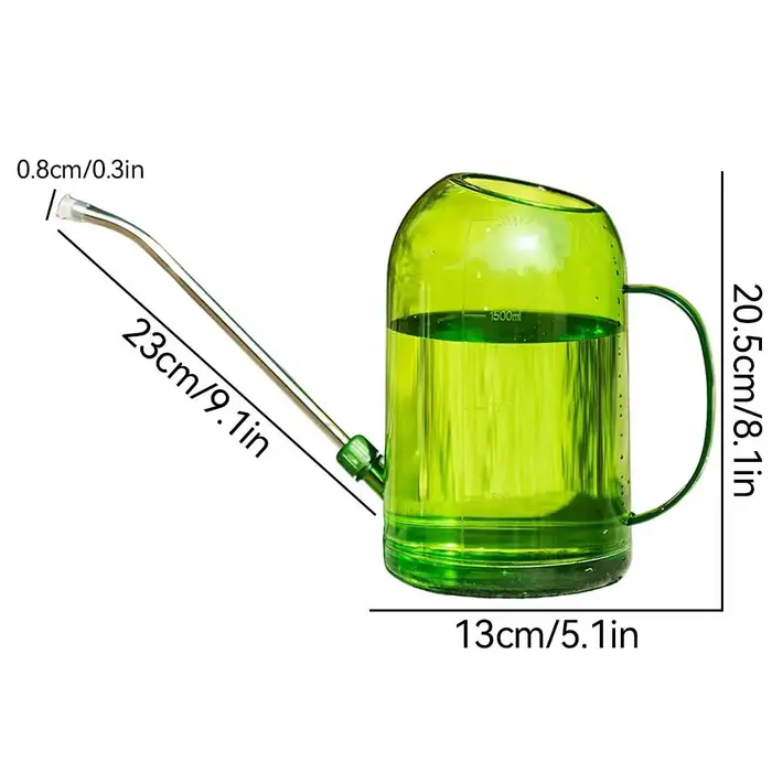Arrosoir à long bec de 1L avec ensemble de pelle de jardinage, pot de pulvérisation pour l'irrigation des plantes d'intérieur et d'extérieur, des fleurs ﻿