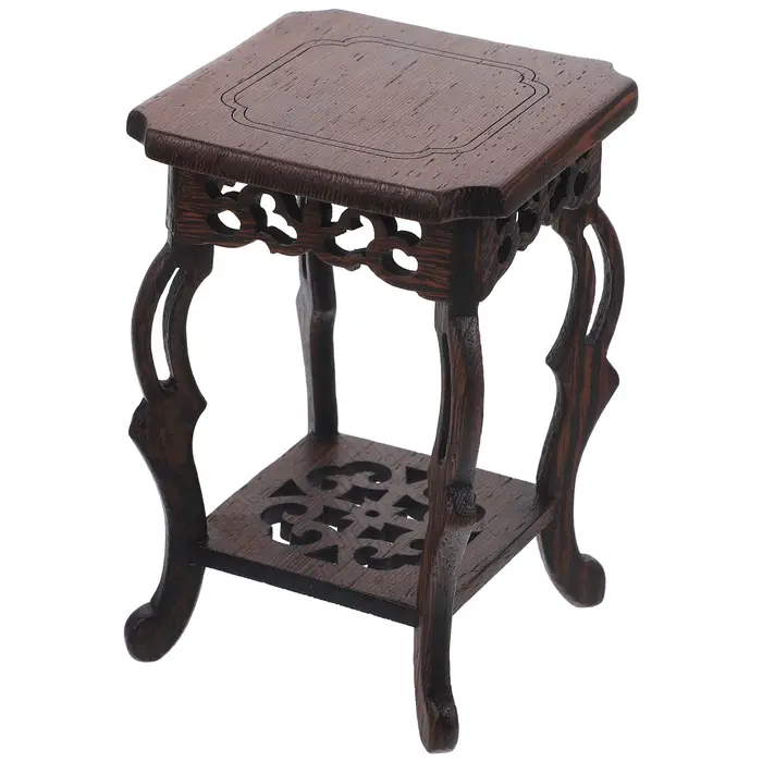 Support de plante en bois, Base de Pot de fleur, support de Pot de fleur pour jardin, Patio, ornemen