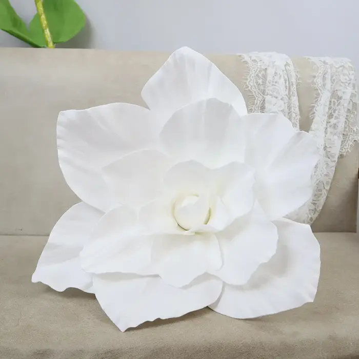 PE mousse géante marguerite Rose fleurs artificielles fête scène réglage Arrangement fleur décor à la maison mariage toile de fond décoration Flores