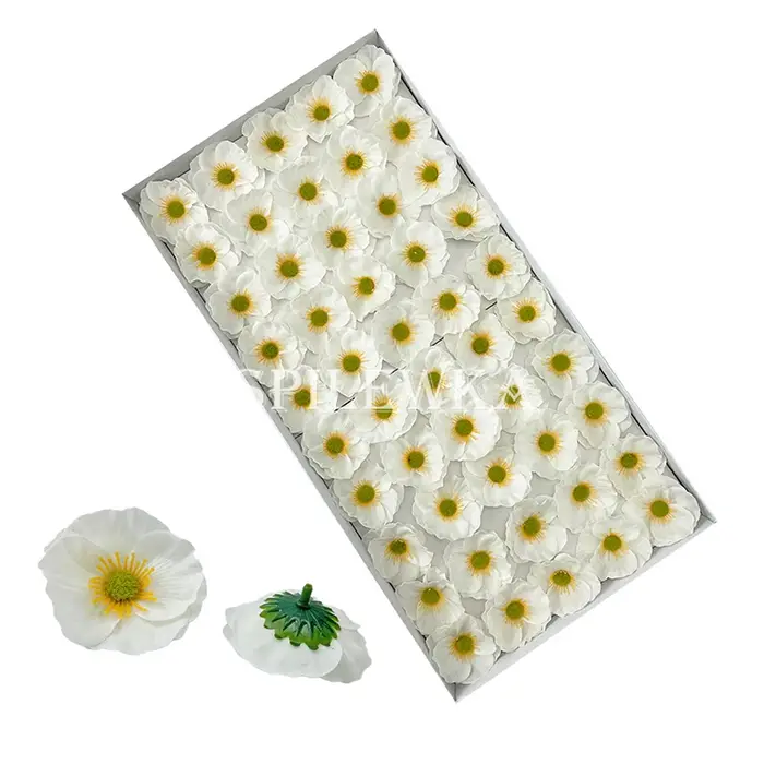 Haute qualité 5x2 cm fleur artificielle maïs coquelicot têtes de fleurs Valentine Bouquet bricolage boîte-cadeau mariage maison décoration accessoires
