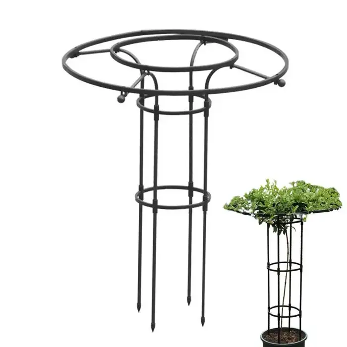 Treillis de jardin vertical en métal