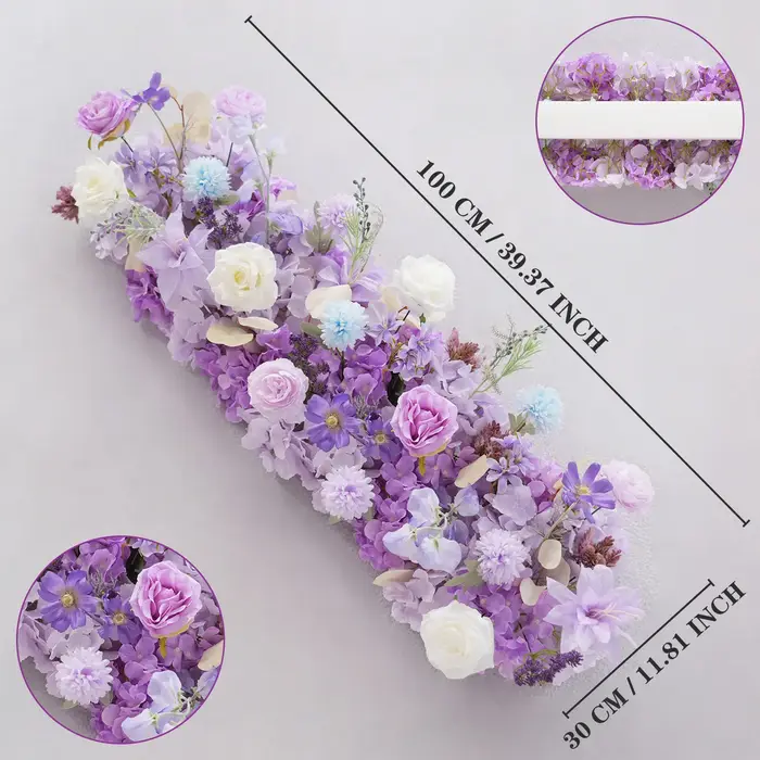 Uflower – fleurs artificielles violettes