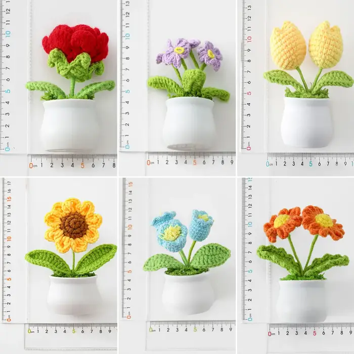Mini Pot de Simulation tissé à la main