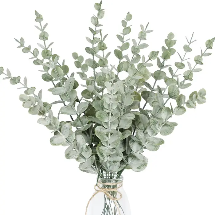 Feuilles d'eucalyptus artificielles