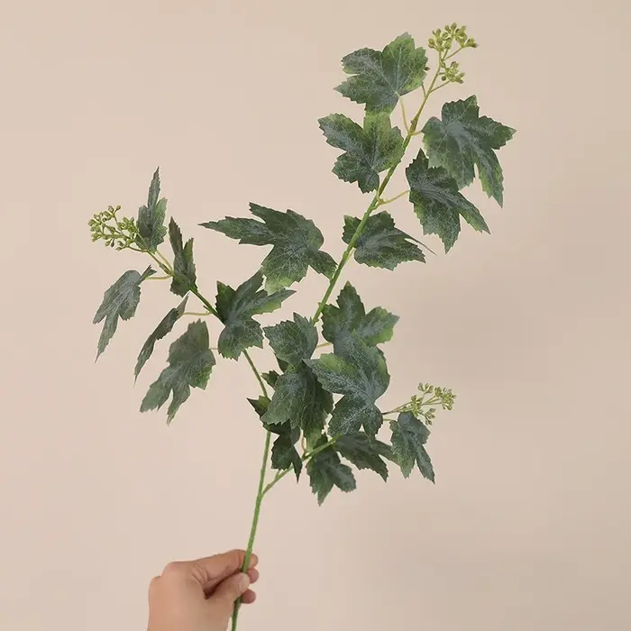 Plantes vertes artificielles en soie