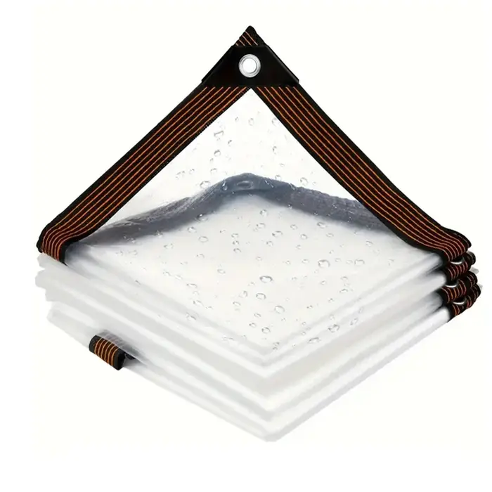 Bâche transparente en polyéthylène pour jardin