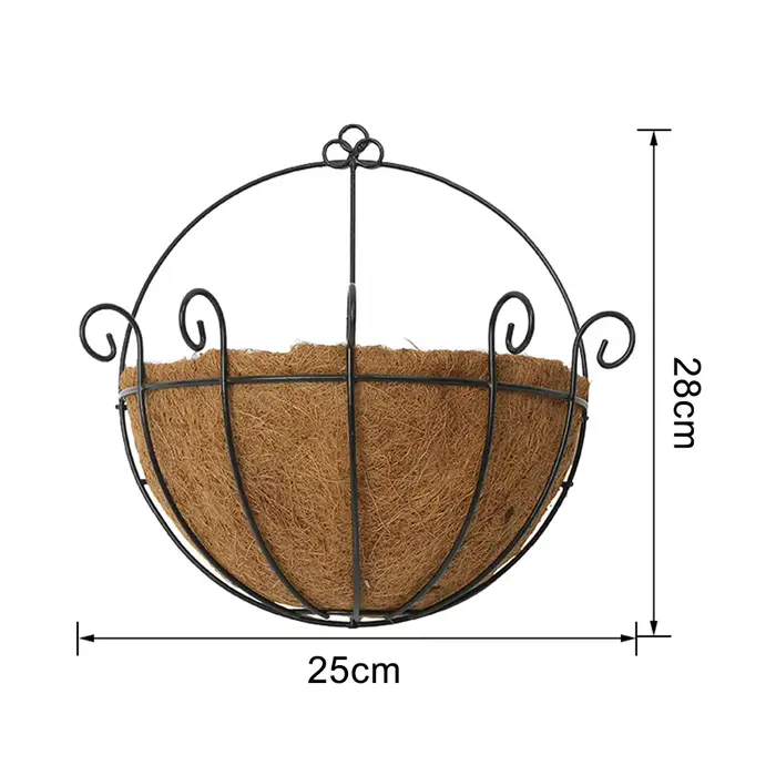 Panier suspendu, pot de fleur
