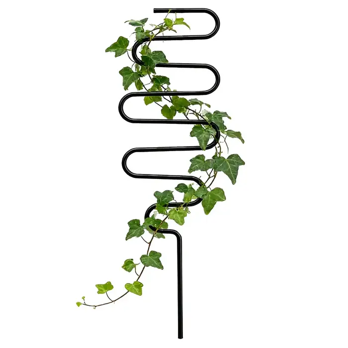 1 piquet de soutien pour plantes en métal