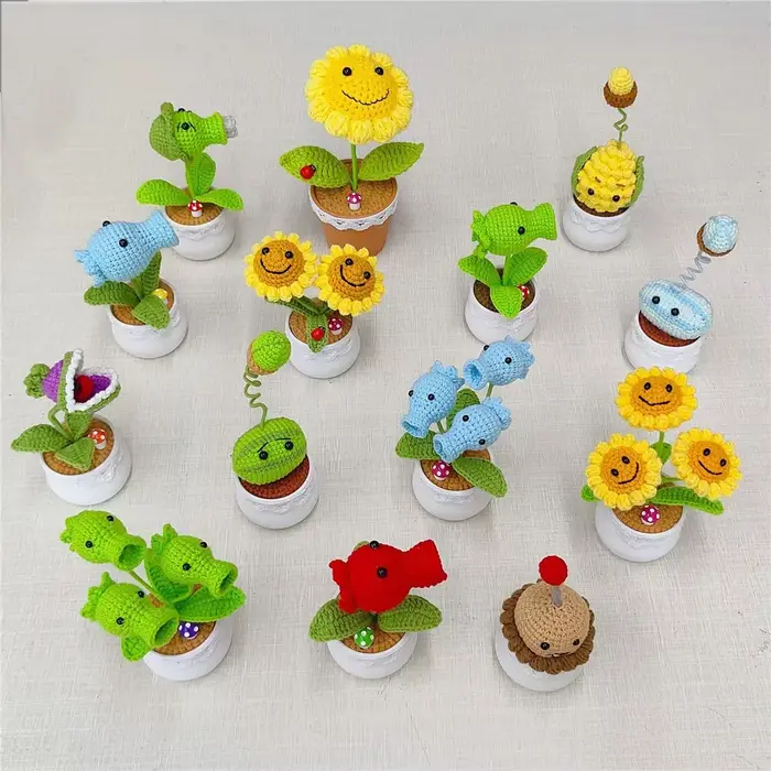 Pot de fleur de pois de tournesol zvisé