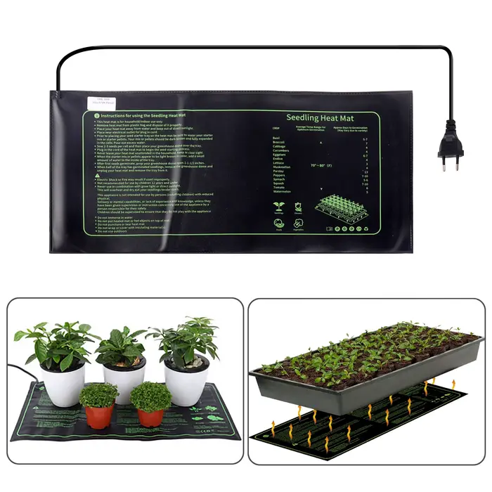 Tapis chauffant pour semis