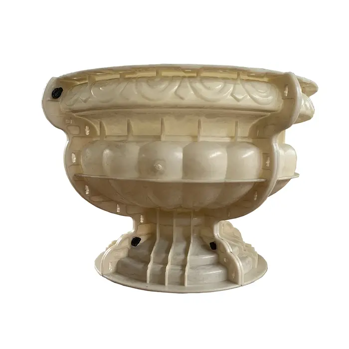 Jardinière décorative en béton en plastique