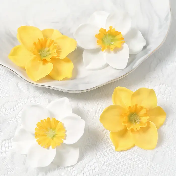 Fleur de jonquille artificielle 6cm