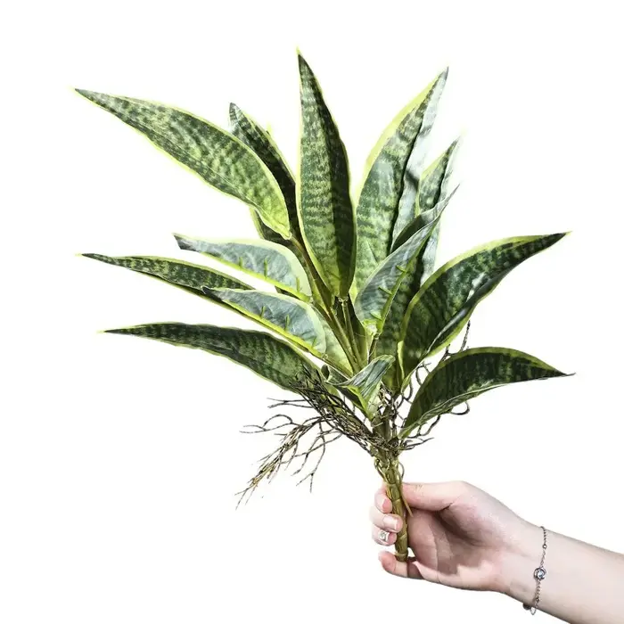 5 pièces de plantes artificielles en plastique