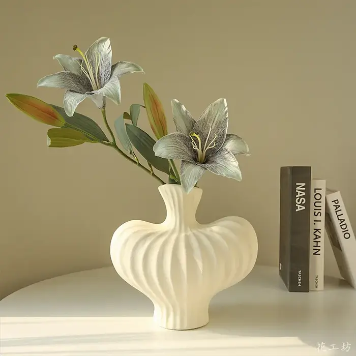 Fleurs Artificielles de Lys Blanc