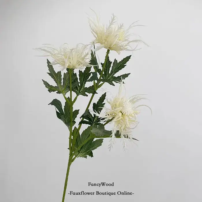Fausse fleur de houx de mer artificielle de haute qualité, 66cm, décoration de mariage, plante flora