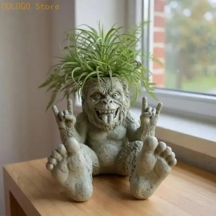 Pots plantes succulentes pour intérieur extérieur, Pots plantes succulentes Bigfeet D0LD