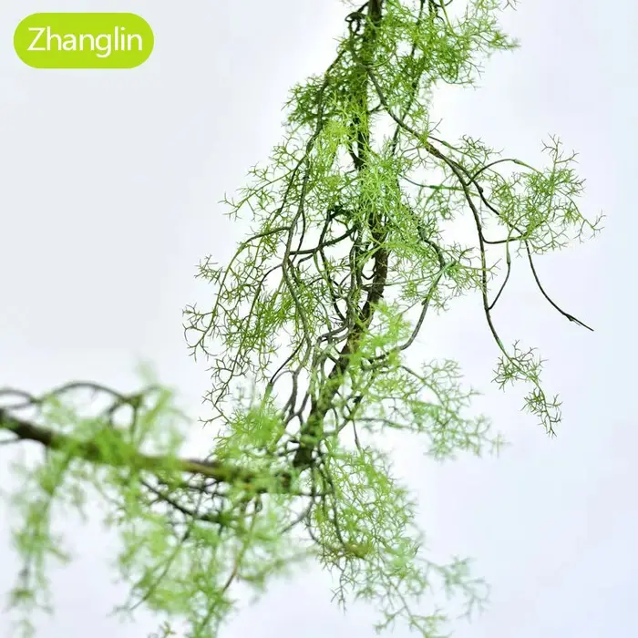 140 cm plante artificielle os noir mangue vigne 1 pièce 5 branches maison tenture murale lierre vert fausse fleur
