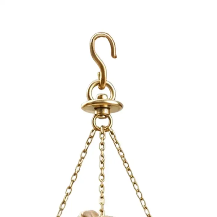 Pot de fleurs élégant suspendu en forme de ballerine, pour plantes oscillantes, idéal pour salon, salle à manger, balcon, café