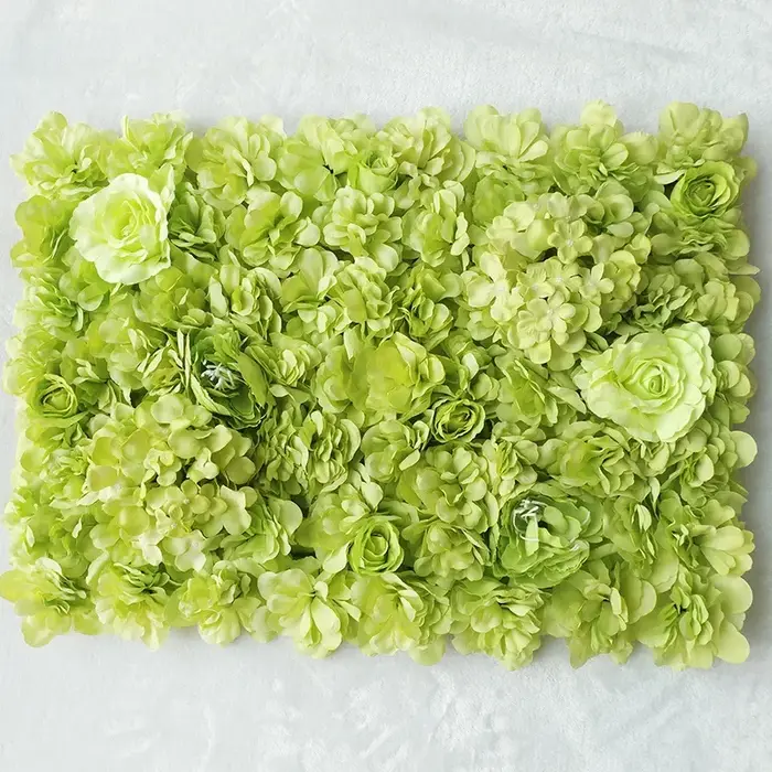 Mur de Fleurs Artificielles pour Décoration de Mariage