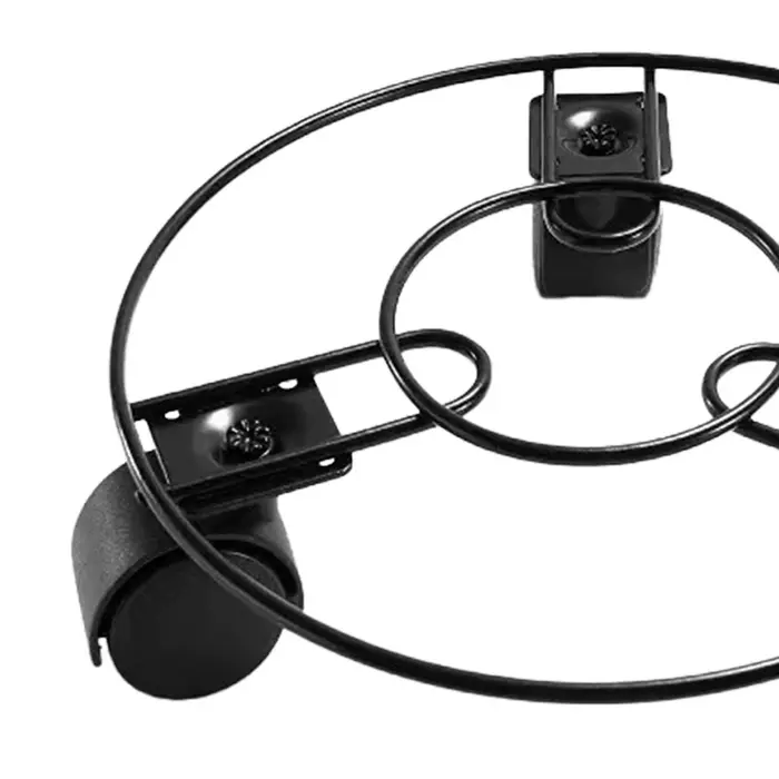 Soucoupe à plantes support pour plantes roulant avec 3 roues plateau pour plantes rouleau accessoire