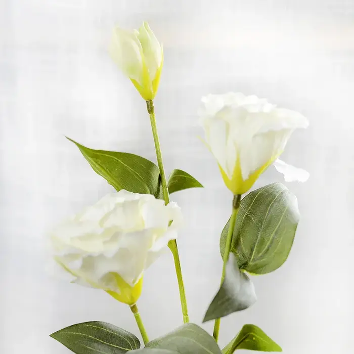 1 pièces 70 cm fleur artificielle en gros Trigeminal Eustoma