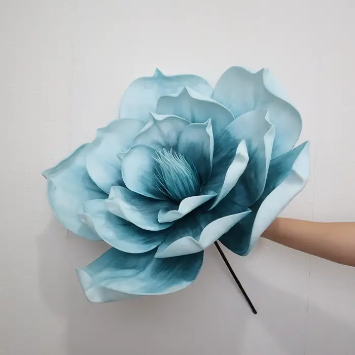 Fleur de Magnolia simulée 3D à grande échelle 30/50CM