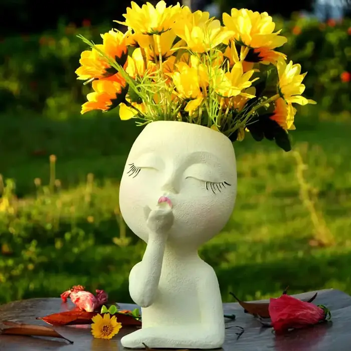Jardinière de fleurs pour filles, plante succulente, conteneur de fleurs, Pot de fleurs, décoration de maison, ornement de table, décoration de jardin