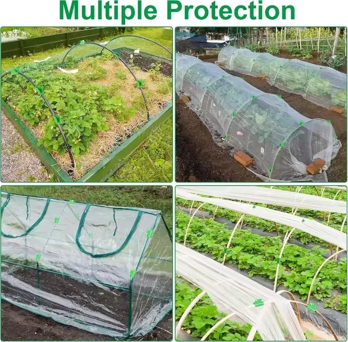 Pinces de cerceau pour Tunnel de jardin