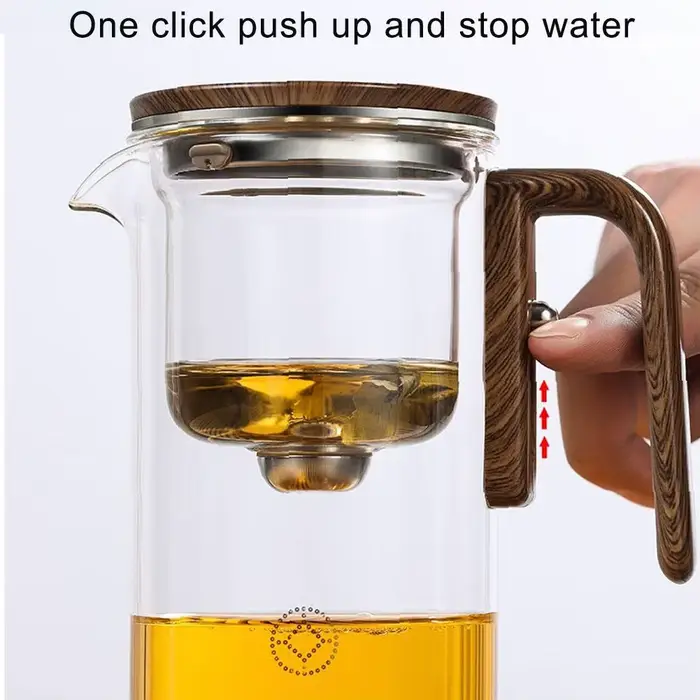 Récipient intérieur de séparation d'eau, théière, interrupteur magnétique en un clic, Filtration de