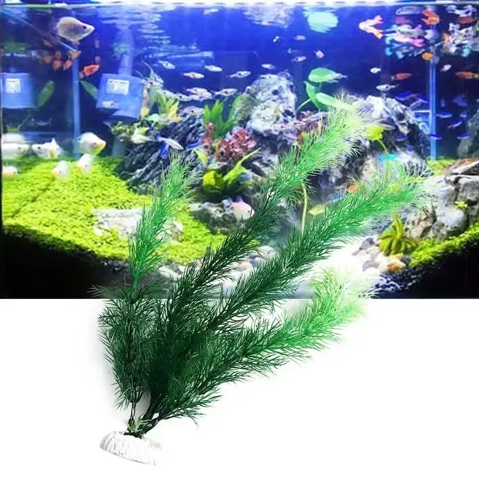 Plantes d'aquarium ornements Simulation en plastique herbe d'eau artificielle accessoires de décoration