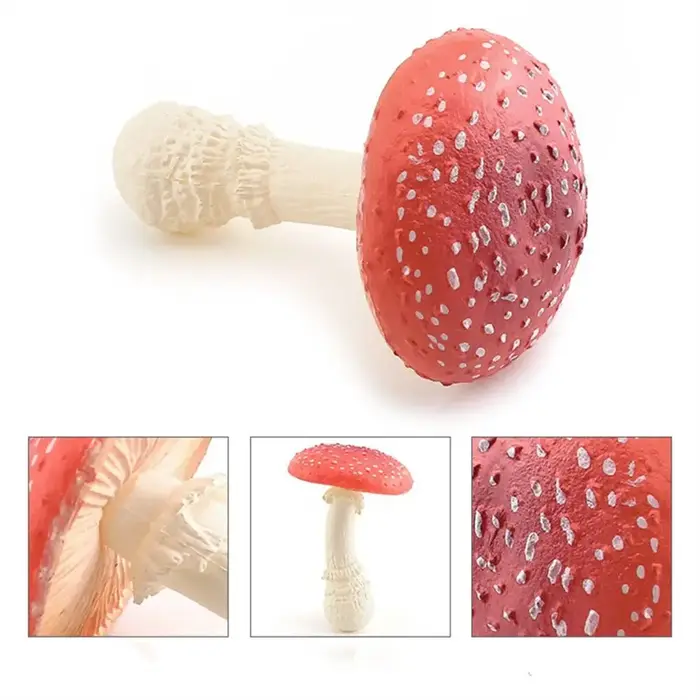 Figurines de champignons modèle végétal Matsutake Oyste Simulation artificielle champignon Pleurotus plante