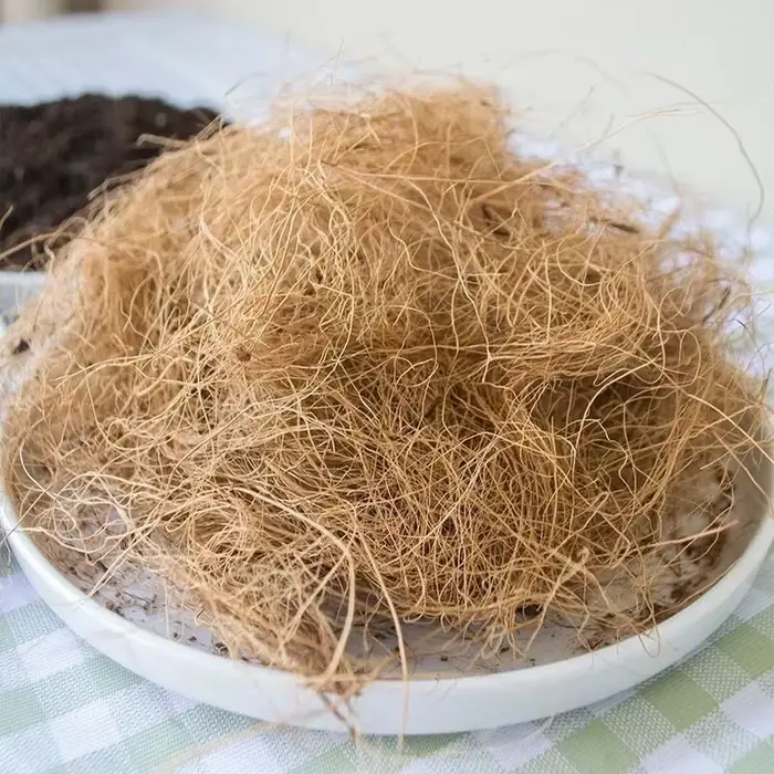Couvercle de pot de fleurs en fibre de cosse AMP naturelle