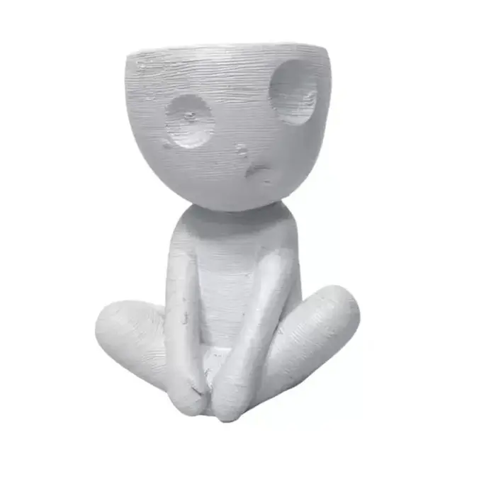 Ustensiles pour plantes hydroponiques, Pot de fleur minimaliste, Vase abstrait créatif, artisanat mi