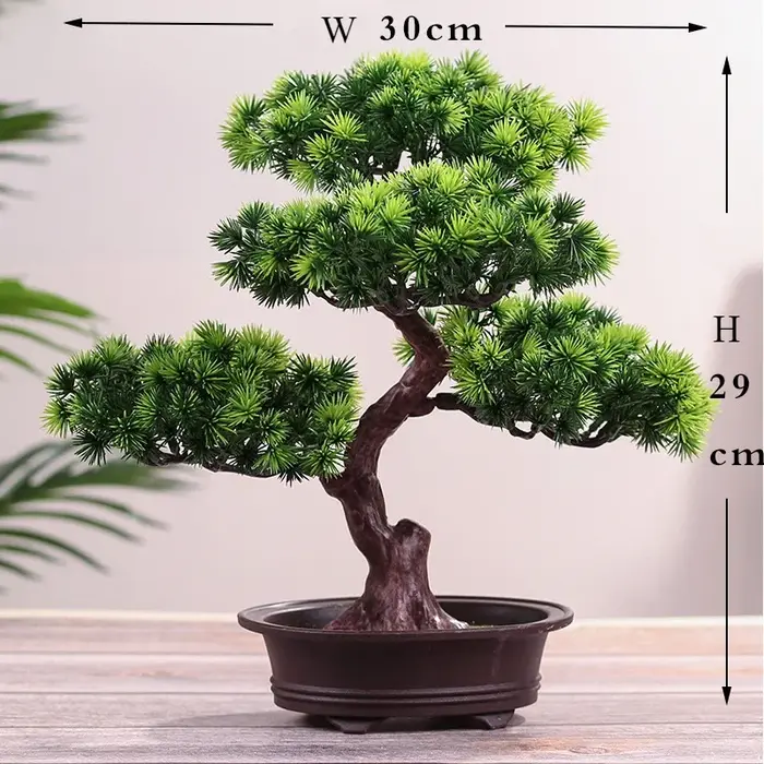 Plantes artificielles enrichies bonsaï