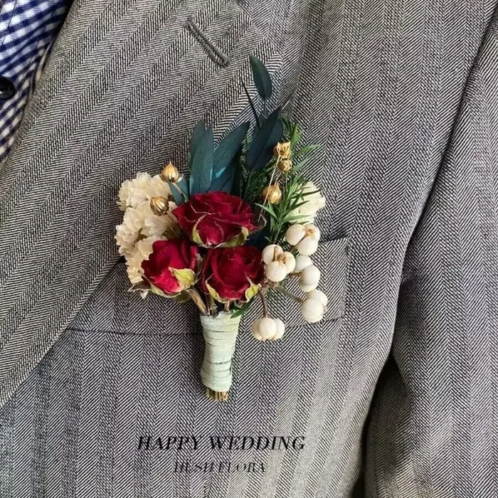 Mini bouquet de fleurs séchées