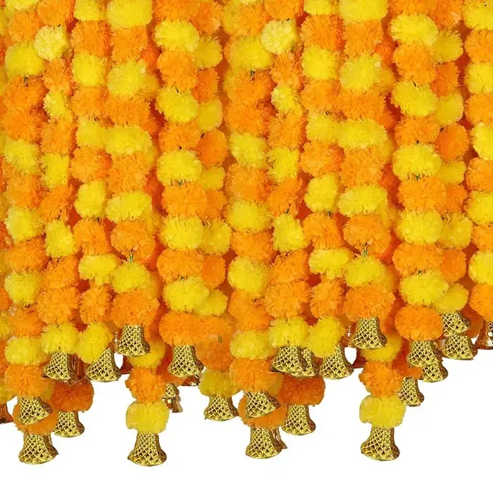 Guirlande de fleurs de souci pour décoration