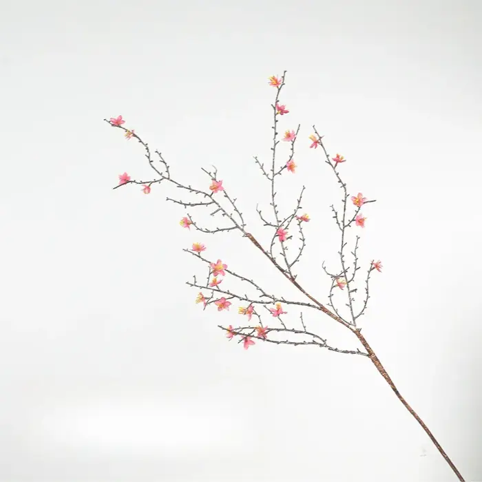 4 pièces de branches de pruniers d'hiver artificielles de 120 cm
