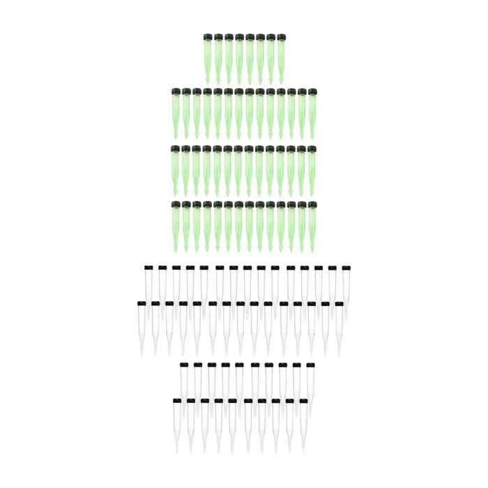 Tubes d'eau de fleur de tige de 50 pièces