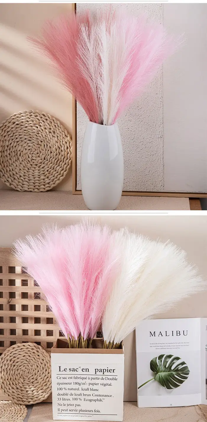 Fleurs artificielles pour la décoration de la maison au printemps