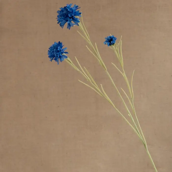 1PC nordique bleu longue branche étoilé bleuet soie fleurs artificielles maison fête de mariage décoration Flore