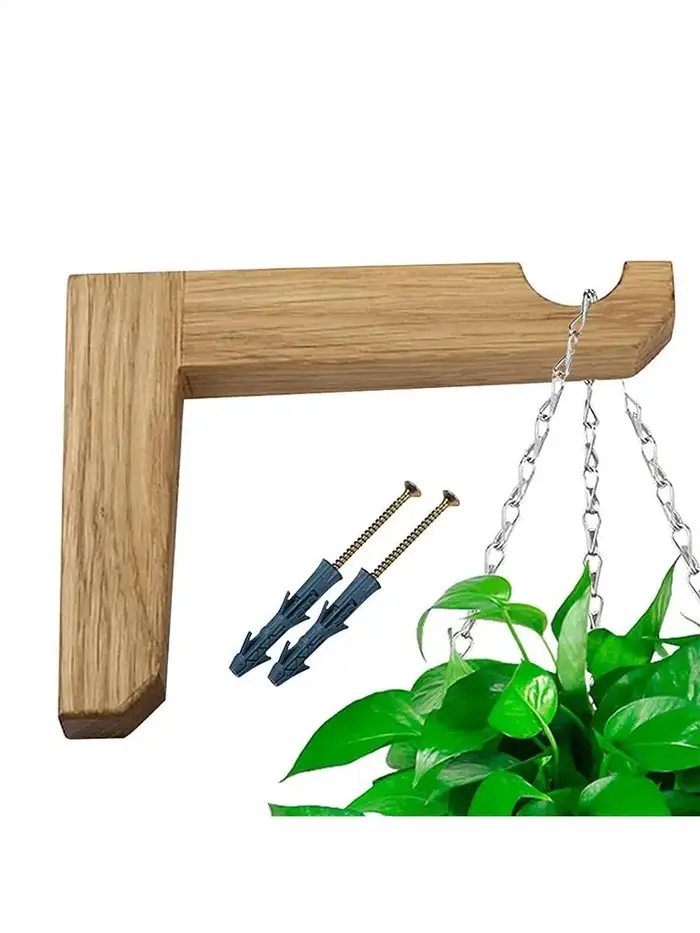 Crochets muraux pour plantes