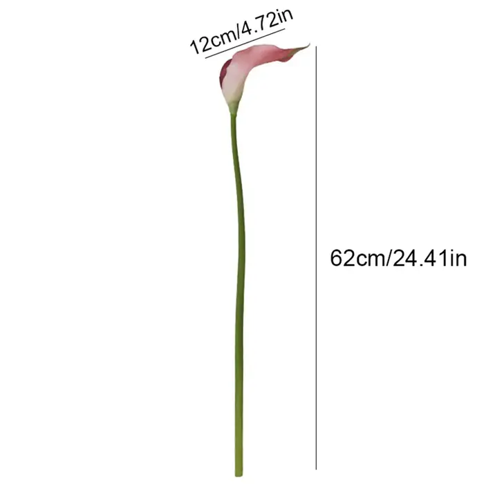 Fleur artificielle de lys Calla