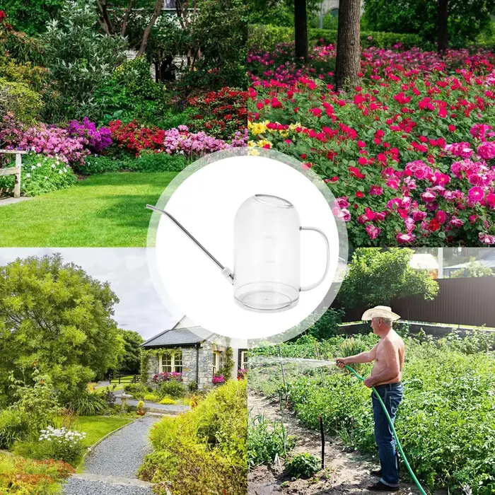 Arrosoir à long bec de 2 L pour plantes d'intérieur