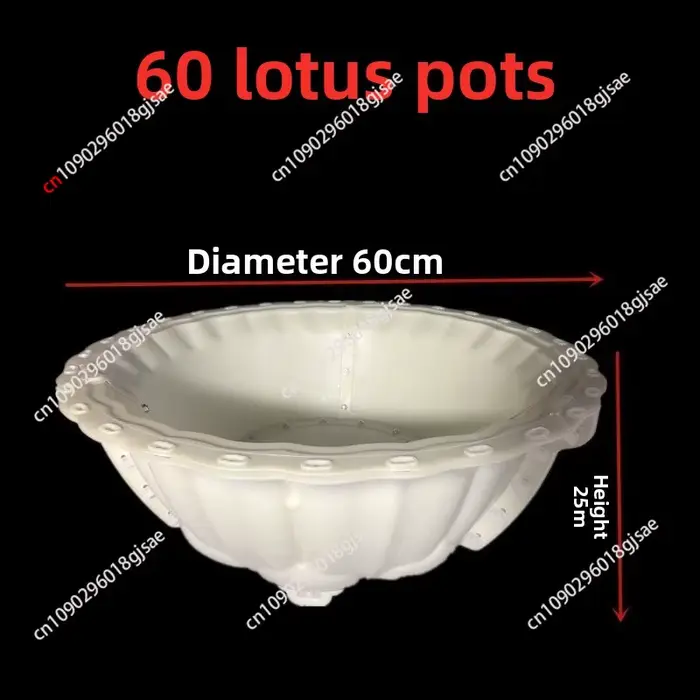 Moule à pot de fleurs en ciment de grande taille, épaissi, rectangulaire, circulaire, pour bonsaï, e