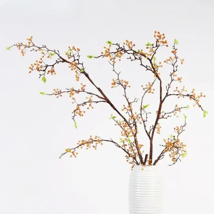 Plante artificielle en plastique de fruits de Zanthoxylum Bungeanum