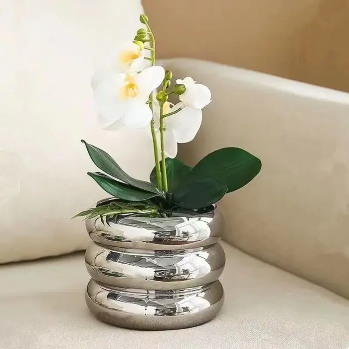 Pot de fleurs en céramique pour bureau