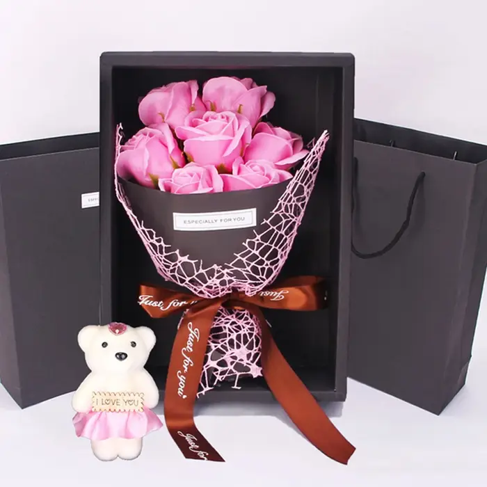 Bouquet de fleurs artificielles Leon's Day