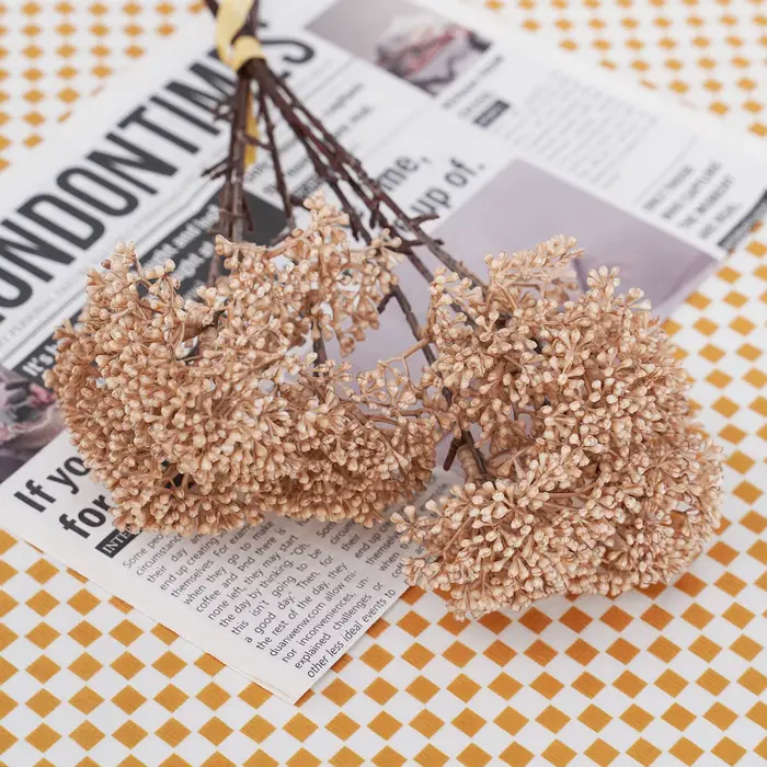 Bouquet de fleurs de Millet artificielles
